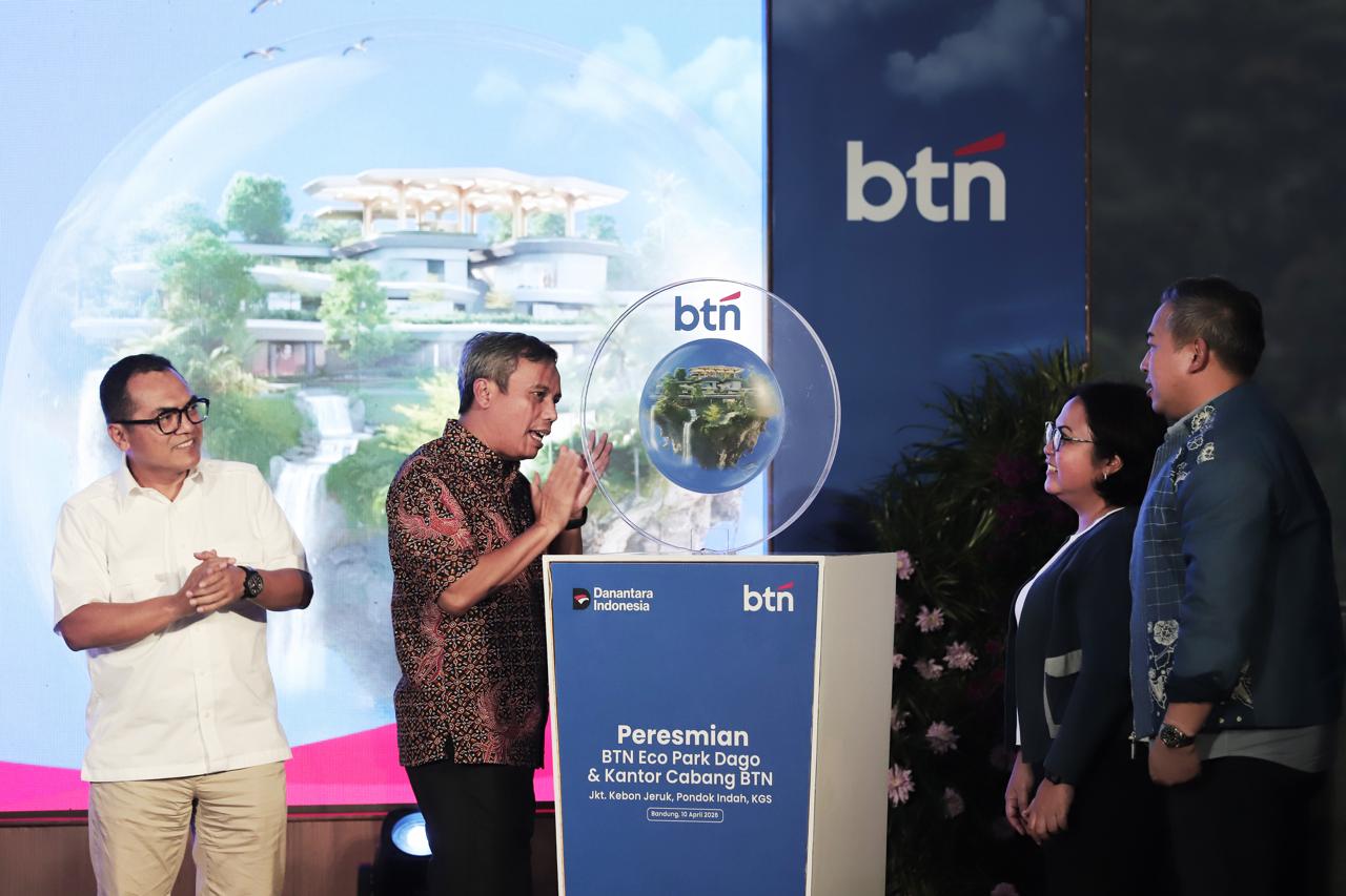 BTN Perkuat Fondasi Bisnis, Resmikan Eco Park Dago dan Tiga Kantor Cabang Strategis Sekaligus
