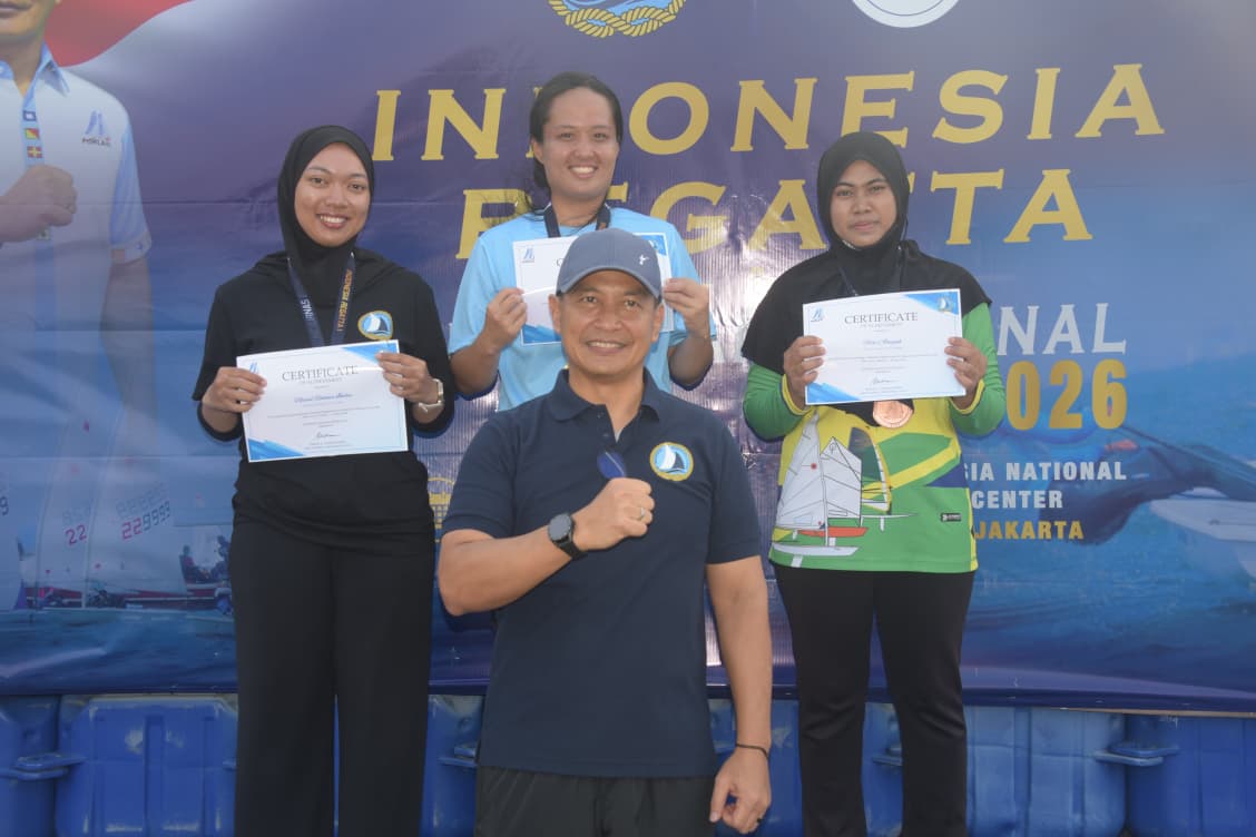 Turnamen Indonesia Regatta Series I & Kejurnas Layar 2026 Resmi Ditutup