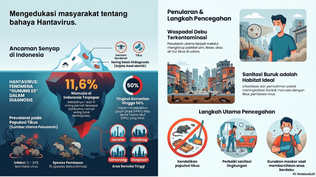Kenali Cara Penularan Hantavirus Serta Gejalanya yang Kerap Diabaikan