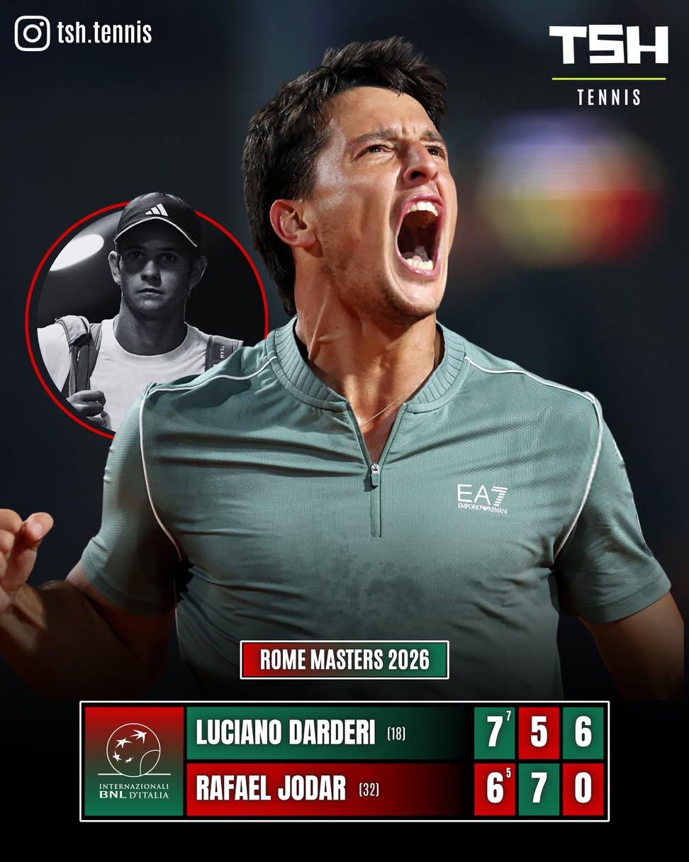 Keperkasaan Rafael Jodar Dilumpuhkan Darderi dan Supporter Tuan Rumah Italia Open, di Semifinal Darderi Bertemu Caspet Ruud