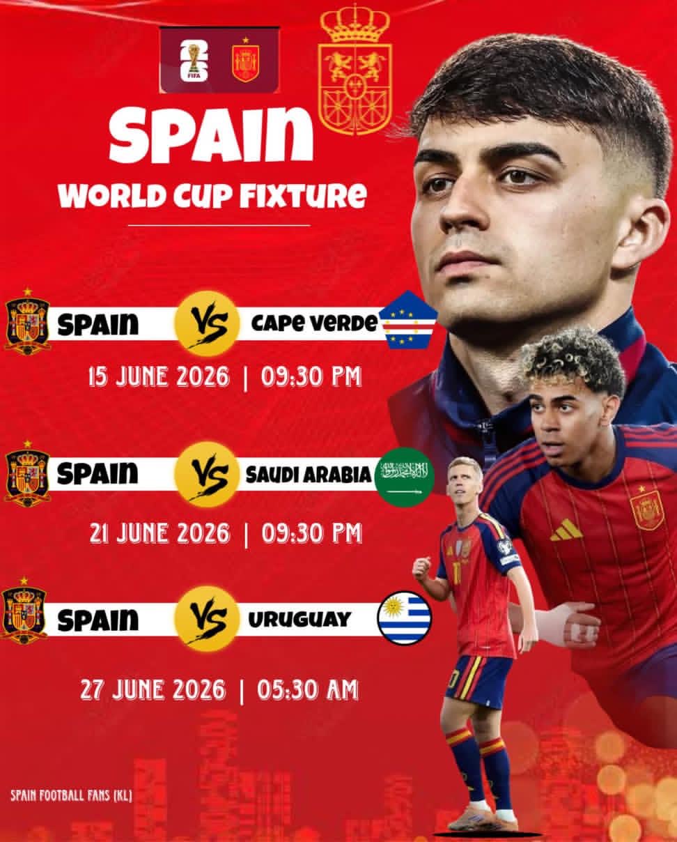 Prediksi Goldman Sachs: Spanyol Jadi Jagoan Juara Piala Dunia 2026