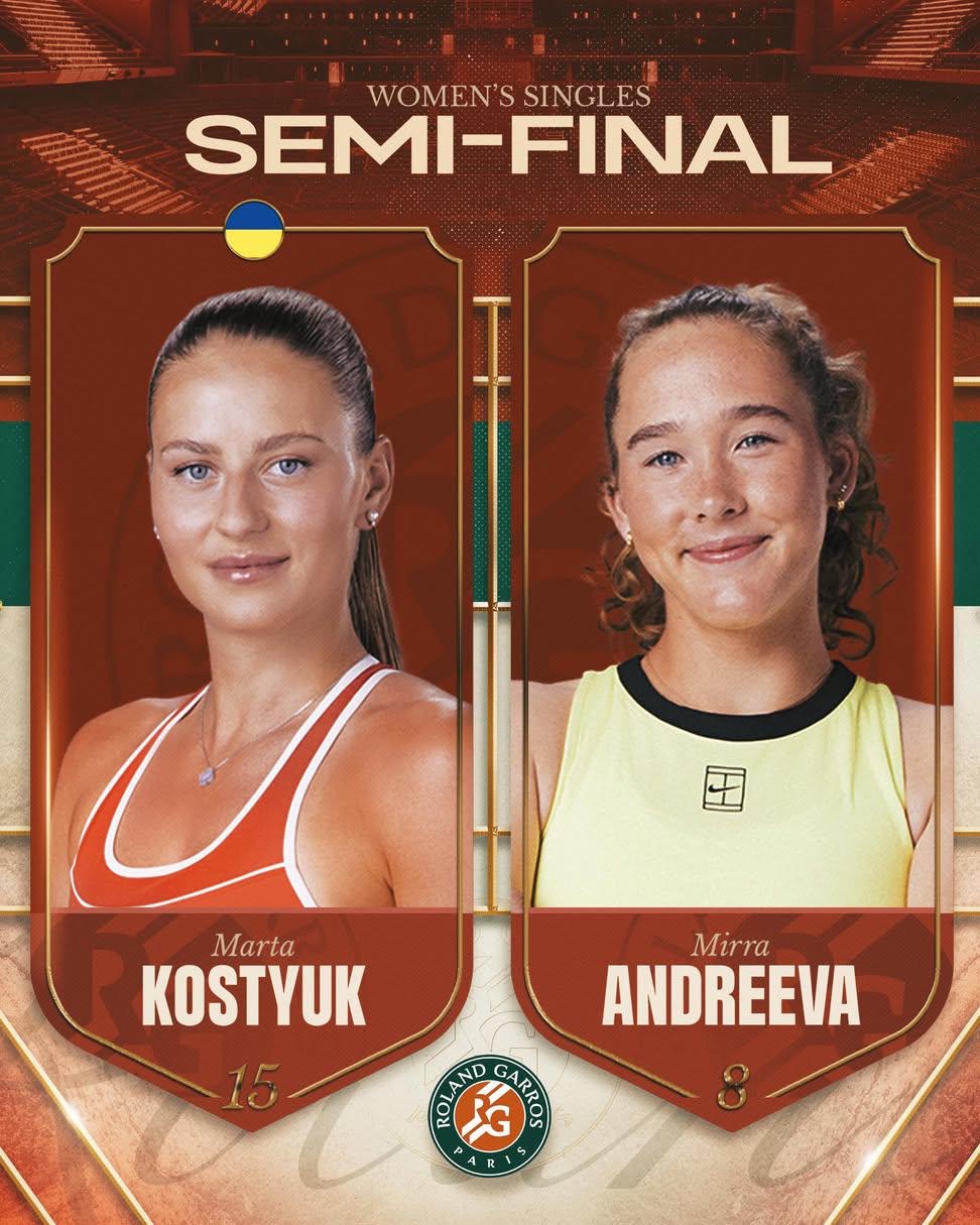 Zverev Kalahkan Jodar untuk Melaju ke Semifinal Roland Garros, Marta Kostyuk Singkirkan Svitolina