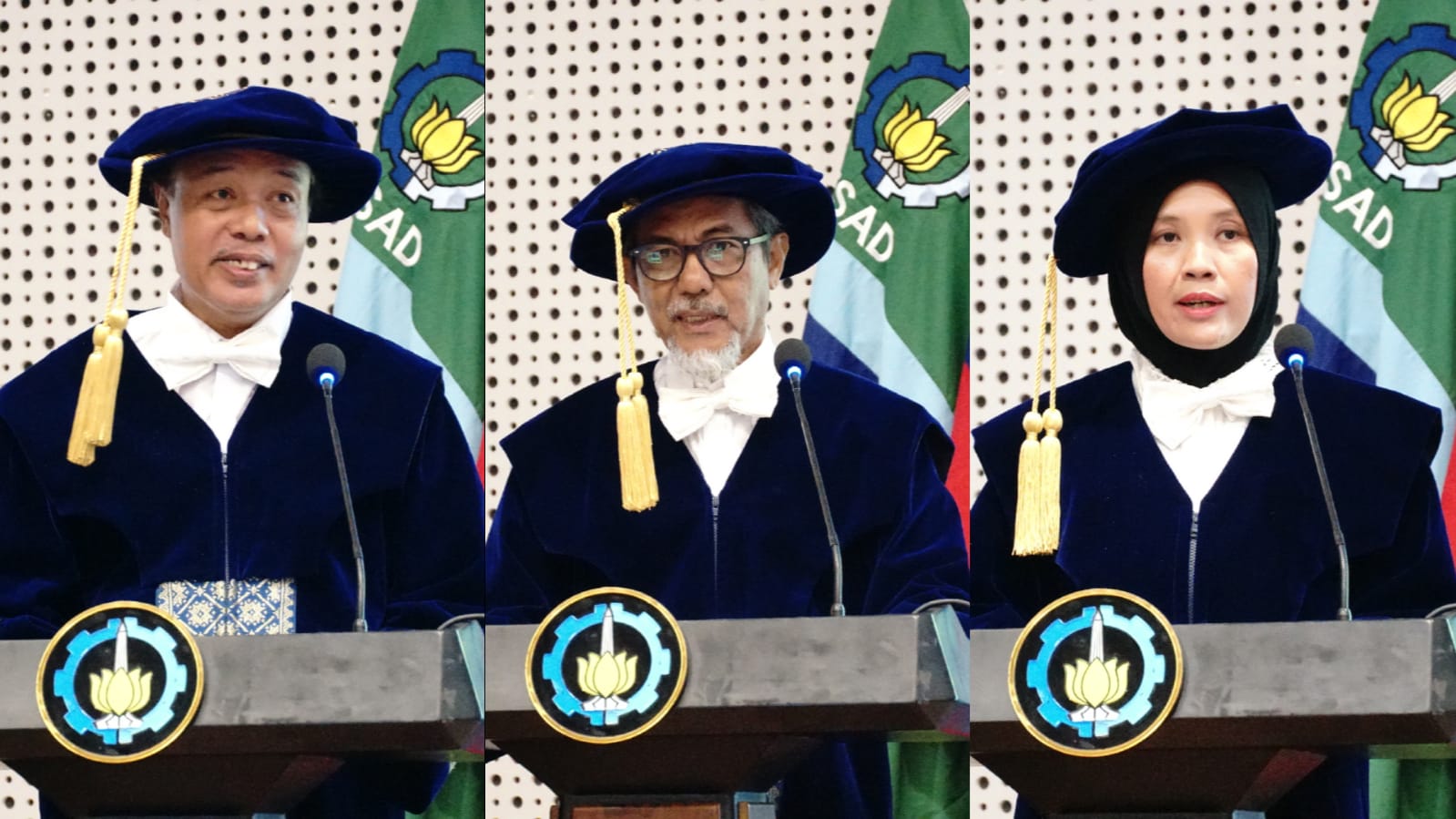 ITS Kukuhkan Lima Profesor Baru, Sokong Kemajuan Pendidikan Indonesia