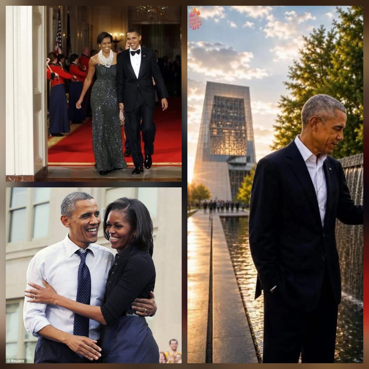 Michelle Obama Hormati Sang Ibunda dengan Rok Pesanan Khusus Saat Peresmian Obama Presidential Centre
