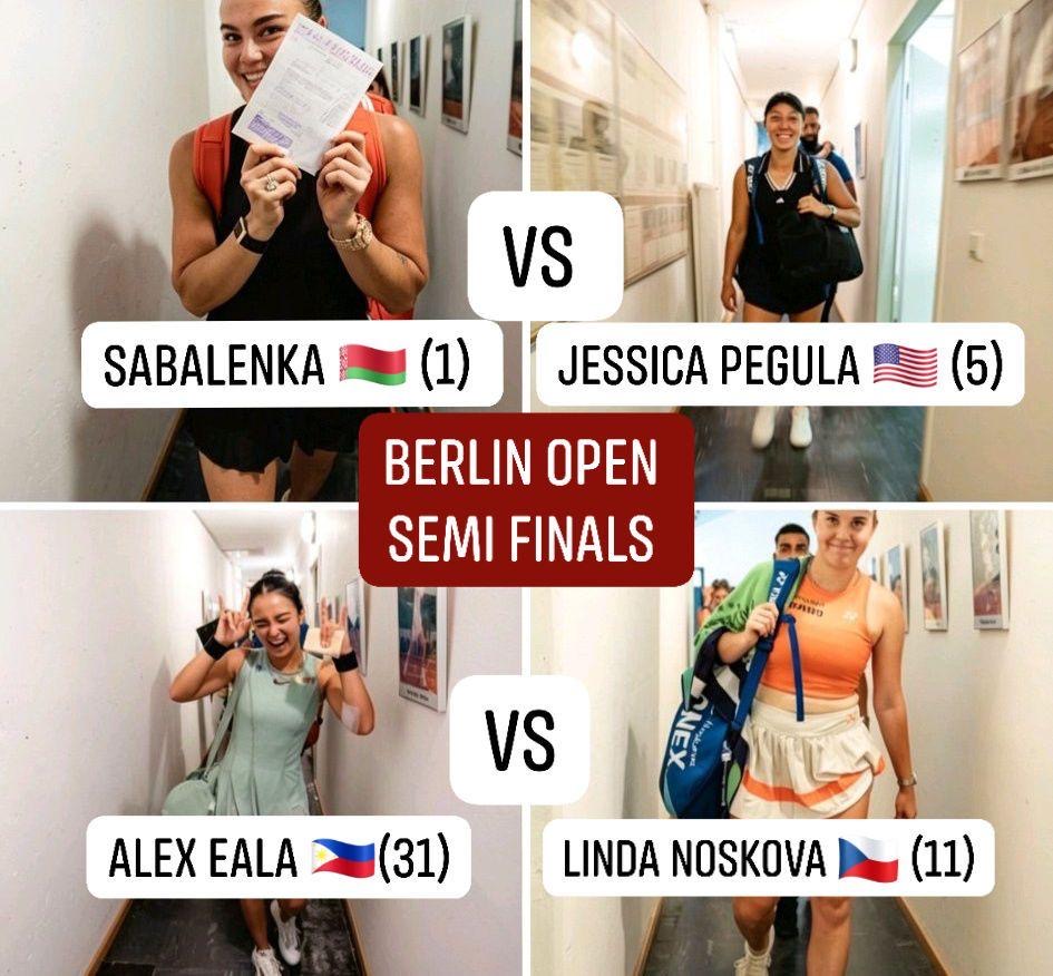 Alex Eala Makin Perkasa di Berlin Open: Setelah Tumbangkan Si Cantik Rybakina, Kini Giliran Svitolina Yang Disikat