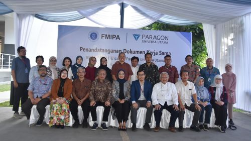 Kolaborasi FMIPA ITB & ParagonCorp, Sinergikan Dunia Pendidikan dan Industri