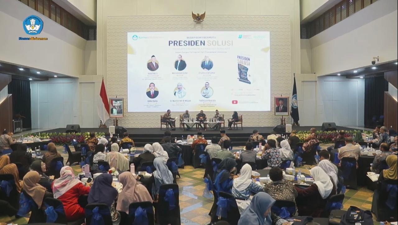 Sambut Baik Buku Presiden Solusi, Abdul Mu'ti: Problem Solving Harus Jadi Budaya Belajar Generasi Muda