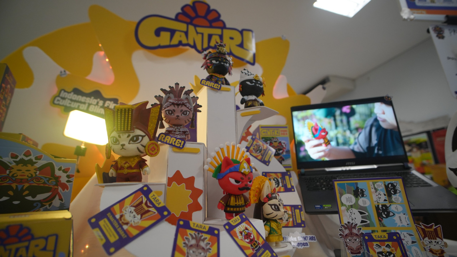 Gantari, Blind Box Lokal Angkat Budaya Nusantara Karya Mahasiswa ITS