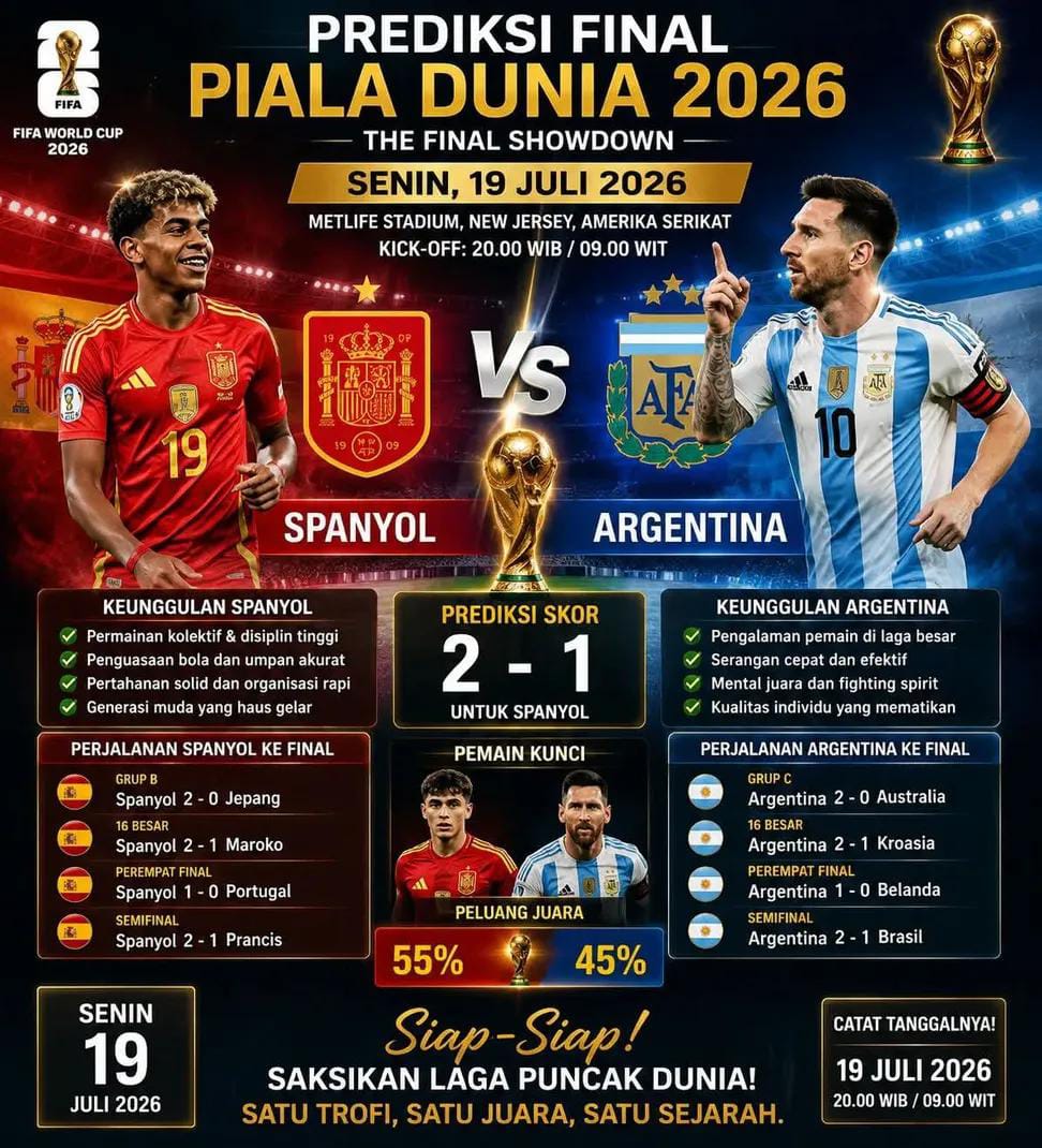 Apa Yang Dikatakan Lionel Messi dan Lamine Yamal Tentang Satu Sama Lain Jelang Final Piala Dunia