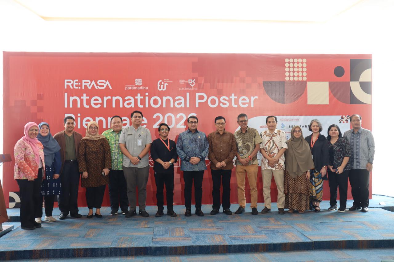Menteri Ekraf Buka Re: Rasa International Poster Biennale 2026, Universitas Paramadina Satukan 88 Desainer dari 25 Negara
