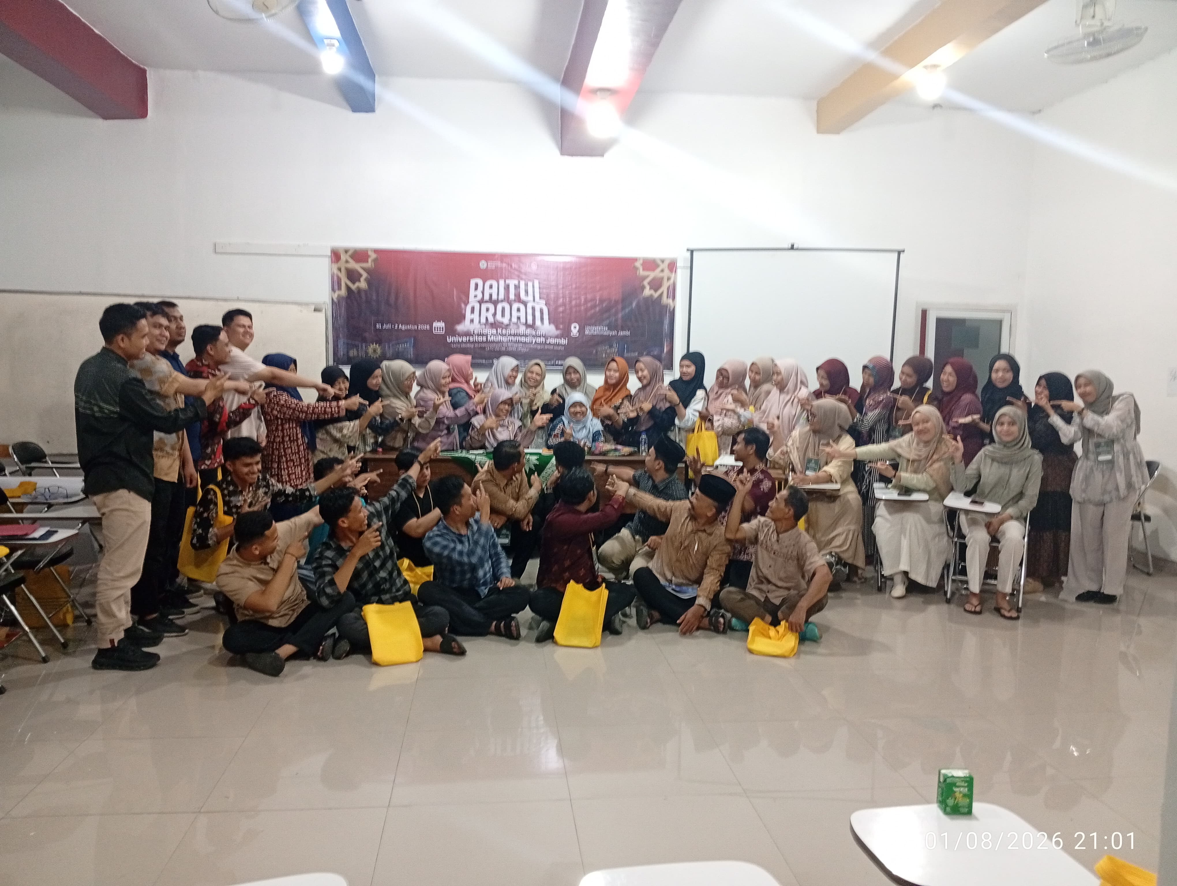 Penguatan SDM Menuju Akreditasi Unggul 2027, Universitas Muhammadiyah Jambi Gelar Baitul Arqam Dosen dan Tendik