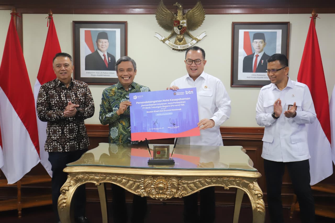 BTN Perkuat Strategi Beyond Mortgage, Kolaborasi dengan BRIN Bangun Ekosistem Inovasi Nasional