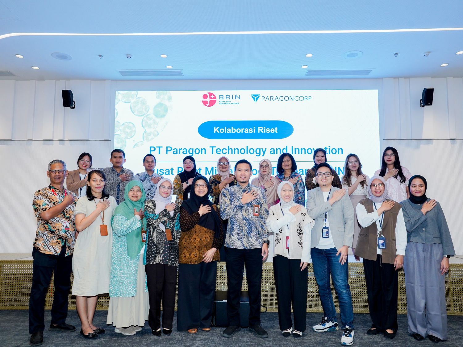 BRIN dan ParagonCorp Perkuat Kolaborasi Riset, Kembangkan Kapabilitas Inovasi Berbasis Sains di Indonesia