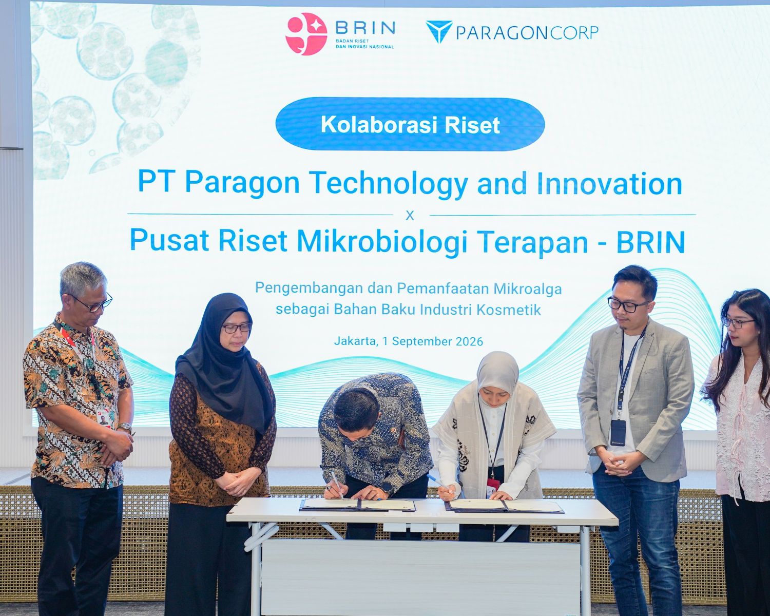 BRIN dan ParagonCorp Perkuat Kolaborasi Riset, Kembangkan Kapabilitas Inovasi Berbasis Sains di Indonesia